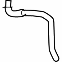 OEM 2012 Nissan Rogue Hose - Water - 14055-ET80A