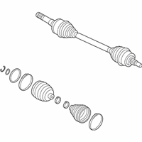 OEM 2021 Ford Mustang Axle Assembly - JR3Z-4K139-B