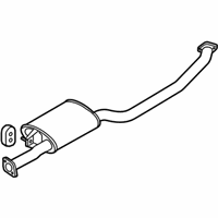 OEM 2012 Kia Sorento Center Exhaust Pipe - 286501U100