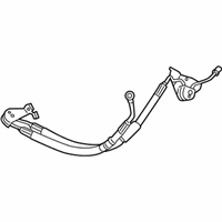 OEM 2007 BMW X5 Exp. Hose, Adaptive Drive 1S - 32-41-6-772-343