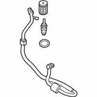 OEM 2016 Ford Transit Connect AC Line - KV6Z-19D742-E