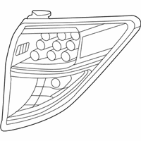 OEM 2021 Honda HR-V LAMP UNIT, R. - 33502-T7W-A31