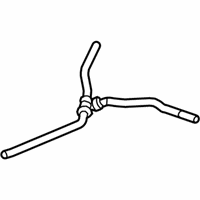 OEM 2014 Cadillac CTS Reservoir Hose - 23104599