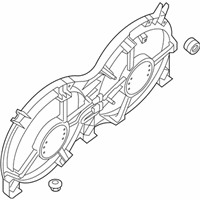 OEM Nissan Murano Motor & Fan Assy-W/Shroud - 21481-5AA1A