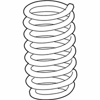 OEM 2019 BMW 530i Rear Coil Spring - 33-53-6-879-963