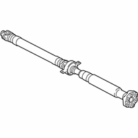 OEM 2016 BMW X4 Rear Drive Shaft Assembly - 26-10-7-612-791