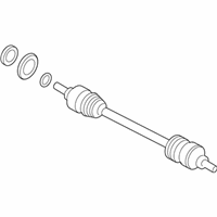 OEM 2018 BMW X4 Right Cv Axle Assembly - 33-20-7-612-796