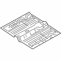 OEM Hyundai Accent Panel-Center Floor - 65111-1G300