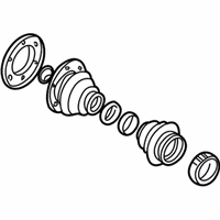 OEM BMW 330xi Repair Kit Bellows, Exterior - 33-21-1-229-594