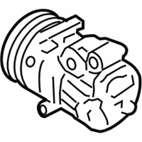 OEM 2009 Hyundai Veracruz Compressor Assembly - 97701-2B300