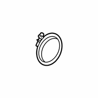 OEM 2020 Toyota GR Supra Catalytic Converter Clamp - 90118-WA387
