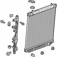 OEM 2020 GMC Canyon Radiator Assembly - 84671373