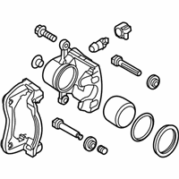 OEM 2015 Kia Soul Front Brake Caliper Kit, Left - 58180B2A00