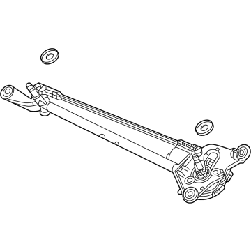 OEM 2022 Honda Civic WIPER ASSY-, FR - 76500-T20-A03