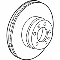 OEM BMW 750iL Brake Disc, Ventilated - 34-11-6-757-757