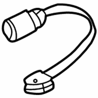 OEM 1995 BMW 740i Brake Pad Sensor, Front - 34-35-1-182-064