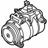 OEM 2009 BMW M6 Air Conditioning Compressor - 64-50-9-180-550