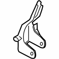 OEM 2008 Hyundai Tiburon Bracket-Roll Support, Rear - 43176-39461