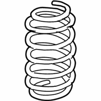 OEM Toyota Prius C Coil Spring - 48231-52K70