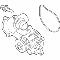 OEM 2012 BMW 760Li Coolant Pump - 11-51-8-657-284