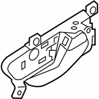 OEM 2020 Kia Cadenza Rear Door Inside Handle Assembly, Left - 83610F6000SA1