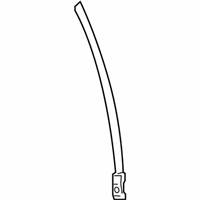 OEM 2007 Acura RL Sash, Right Front Door Center (Lower) - 72231-SJA-A01