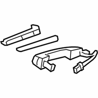 OEM 2020 Cadillac XT5 Handle, Outside - 13509685
