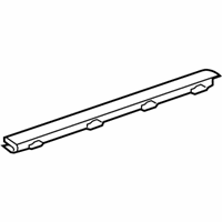 OEM 2011 Lexus GS450h Weatherstrip, Front Door Glass, Inner RH - 68171-30160