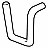 OEM 2003 Honda Civic Hose (490MM) (ATf) - 25214-PMP-005