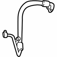 OEM 1997 Infiniti QX4 Hose-Flexible, High - 92490-0W706