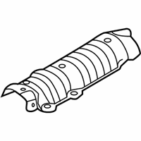 OEM Nissan Versa Note INSULATOR Heat Front - 74758-9MF0A