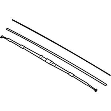OEM 2022 Kia Telluride Passeger Windshield Wiper Blade Assembly - 98360Q5000