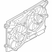 OEM 2014 Ford Fusion Fan Assembly - DG9Z-8C607-J