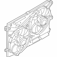 OEM 2019 Ford Fusion Fan Assembly - DG9Z-8C607-J