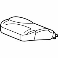 OEM 2017 Honda Fit Pad, Right Front Seat Cushion - 81137-T5R-A01