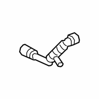 OEM 2019 BMW M850i xDrive HOSE CHARGE AIR COOLER - 17-12-7-933-661