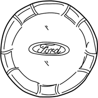 OEM 2001 Ford Escape Wheel Cap - YL8Z-1130-EB