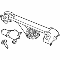 OEM 2021 Nissan Altima WIPER Assembly Windshield - 28800-6CA0A