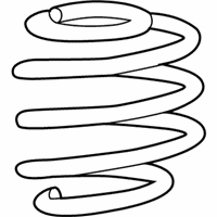 OEM Buick LaCrosse Coil Spring - 84377780