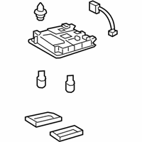 OEM Toyota Prius V Map Lamp Assembly - 81260-47240-B0