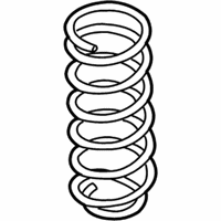 OEM Chevrolet Aveo5 Rear Spring - 96653225