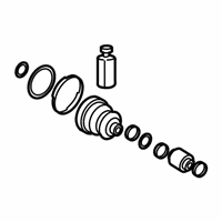 OEM 2022 Hyundai Palisade DAMPER Kit-FR Axle Dynamic, LH - 49587-S9400