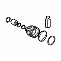 OEM 2022 Hyundai Palisade DAMPER Kit-FR Axle Dynamic, RH - 49587-S9450