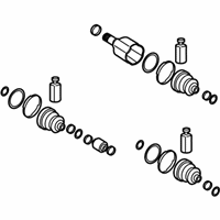 OEM Hyundai Palisade Joint Kit-FR Axle Diff Side, LH - 49582-C5430