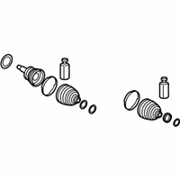 OEM Hyundai Palisade Joint & Boot Kit-FRT Axle WHEE - 49580-S1060