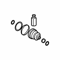 OEM 2019 Kia Sorento Boot Kit-Front Axle Differential - 49583C5130