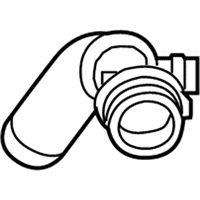 OEM 2017 Ford Flex Upper Hose - AA5Z-6F073-C