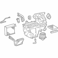 OEM 2003 Toyota Matrix AC & Heater Assembly - 87010-02230