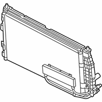 OEM 2002 Chrysler Concorde Engine Cooling Radiator - 4758288AB