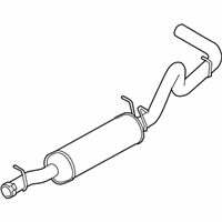 OEM Ford E-350 Club Wagon Muffler W/Tailpipe - 4C2Z-5230-GA